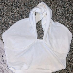 Around the neck tie tops